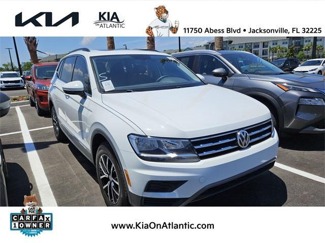 used 2021 Volkswagen Tiguan car, priced at $21,491