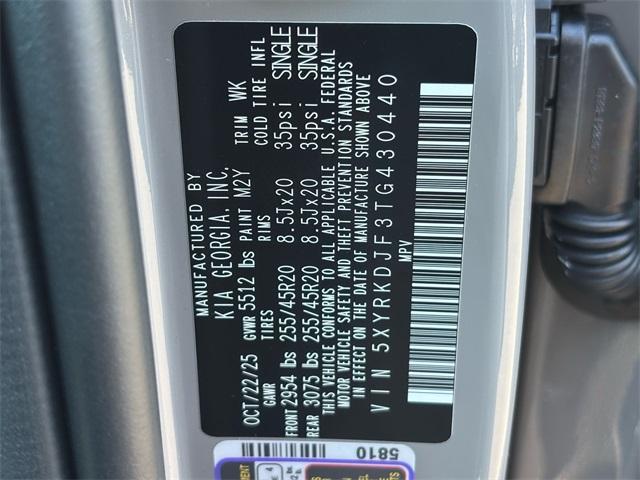 new 2026 Kia Sorento car, priced at $43,357