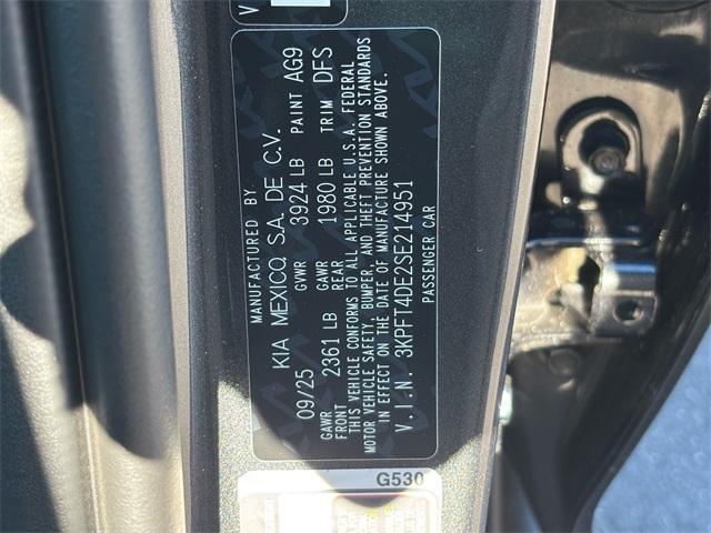 new 2025 Kia K4 car, priced at $23,375