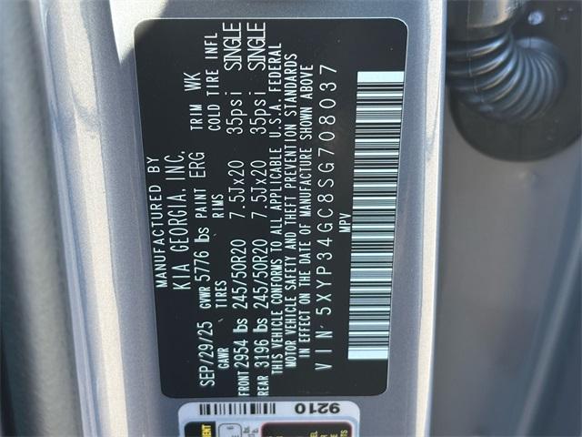 new 2025 Kia Telluride car, priced at $38,879