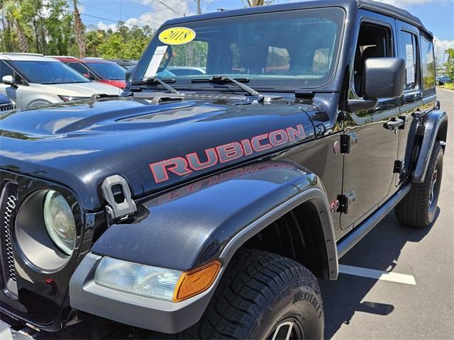 used 2018 Jeep Wrangler Unlimited car, priced at $30,991