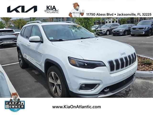 used 2021 Jeep Cherokee car, priced at $22,891