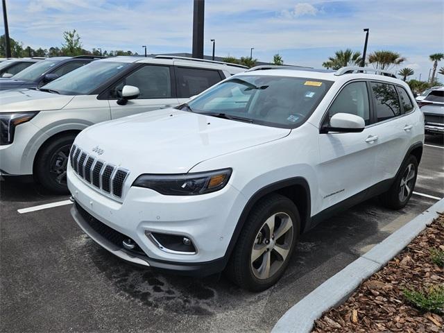 used 2021 Jeep Cherokee car, priced at $22,891