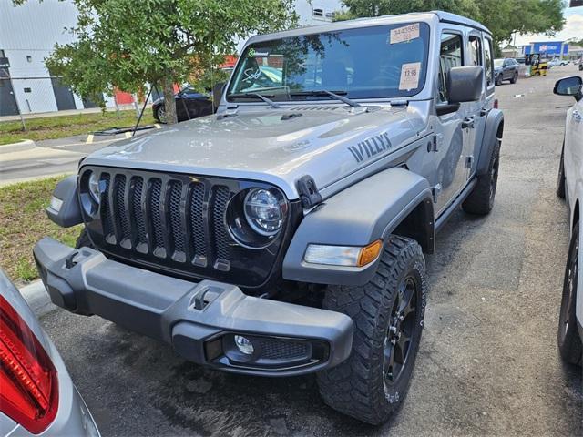 used 2021 Jeep Wrangler Unlimited car, priced at $29,991