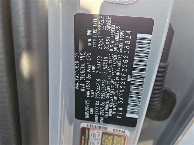 new 2025 Kia Sportage car, priced at $36,955