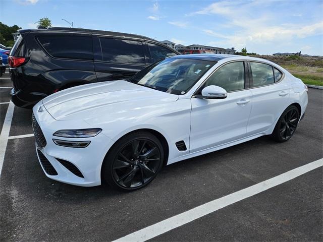 used 2023 Genesis G70 car, priced at $28,591