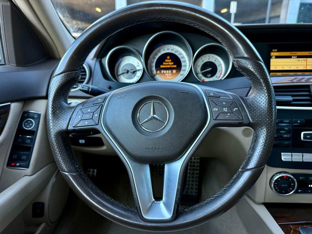 used 2012 Mercedes-Benz C-Class car, priced at $9,999