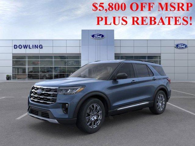 new 2025 Ford Explorer car, priced at $42,800