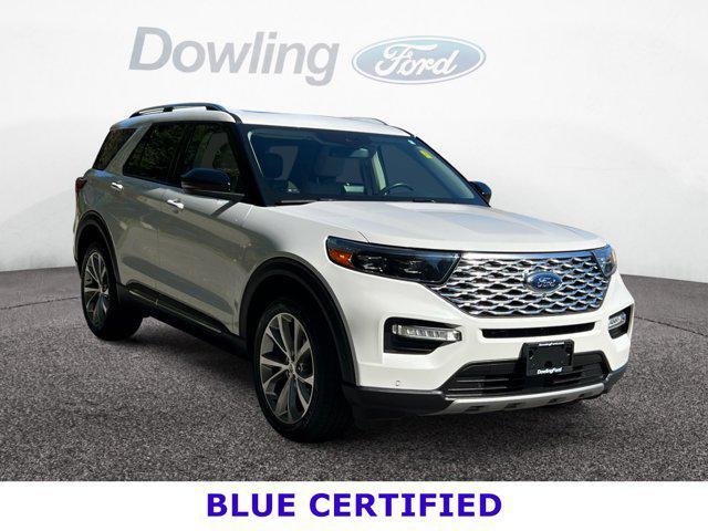 used 2021 Ford Explorer car, priced at $35,485