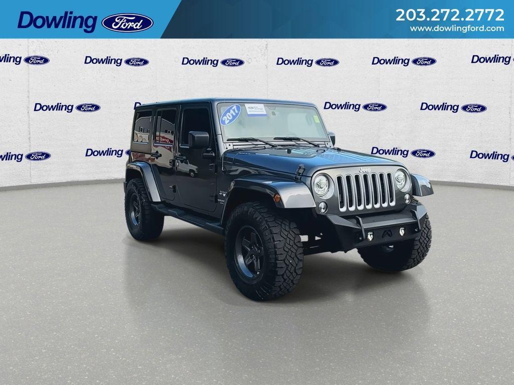 used 2017 Jeep Wrangler Unlimited car, priced at $20,985