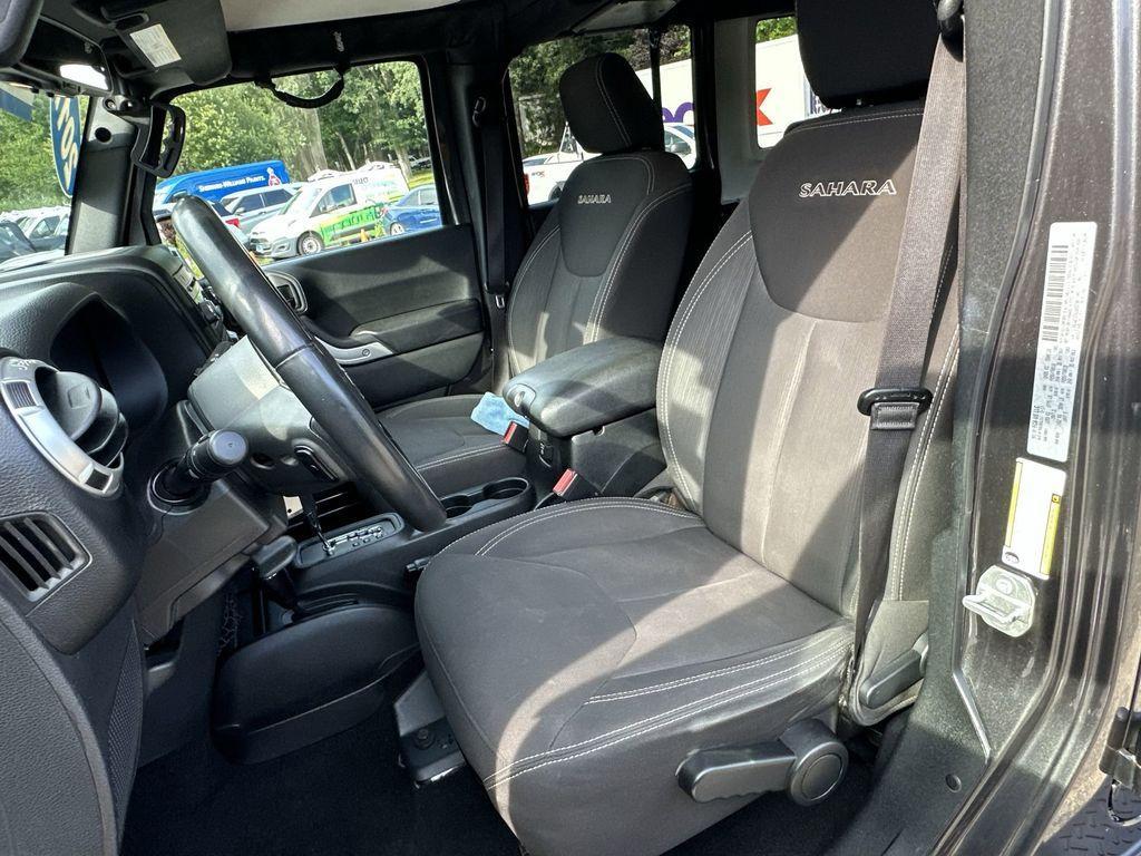 used 2017 Jeep Wrangler Unlimited car, priced at $20,985