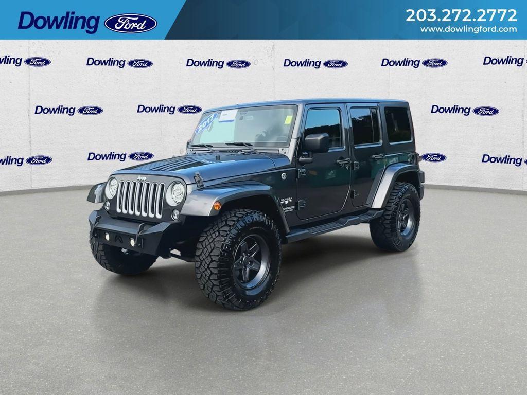 used 2017 Jeep Wrangler Unlimited car, priced at $20,985