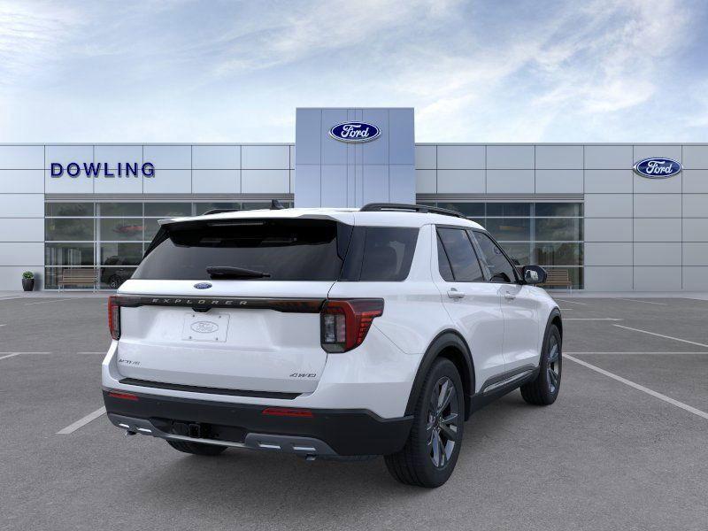 new 2025 Ford Explorer car, priced at $47,197