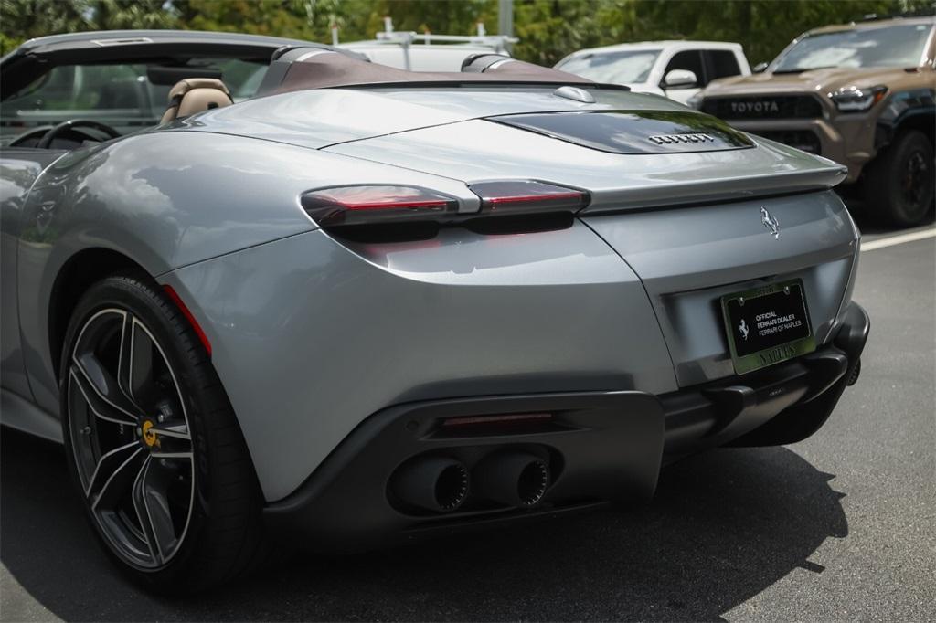 used 2024 Ferrari Roma Spider car, priced at $359,991