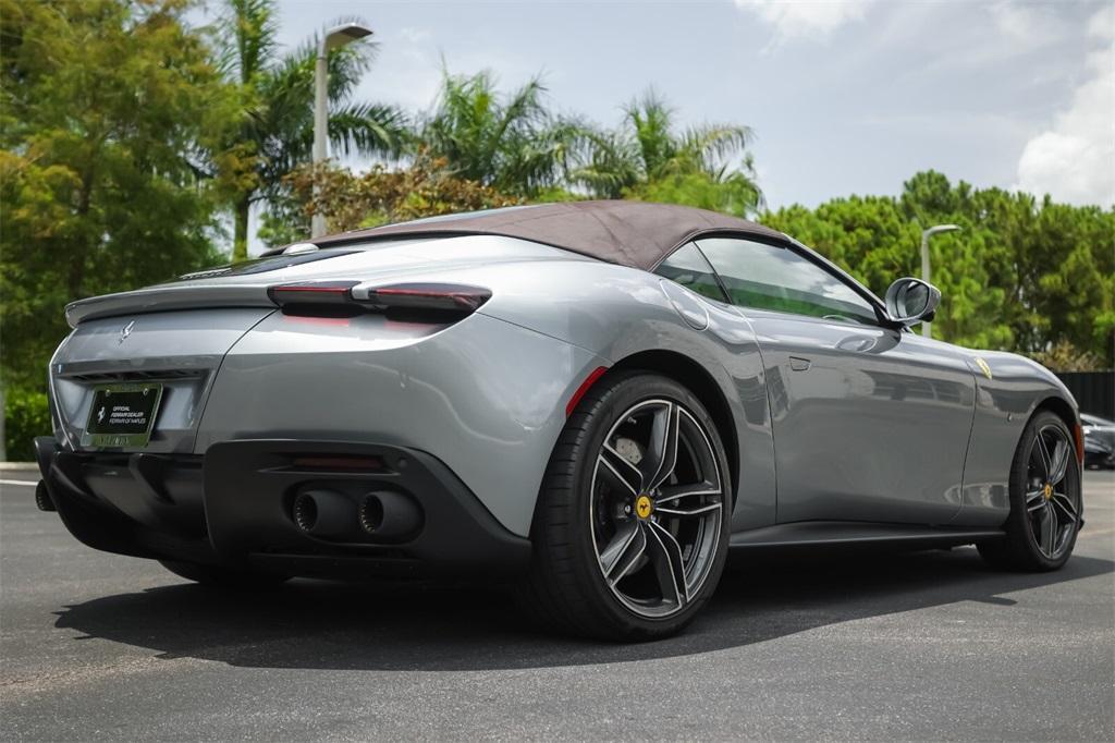 used 2024 Ferrari Roma Spider car, priced at $359,991