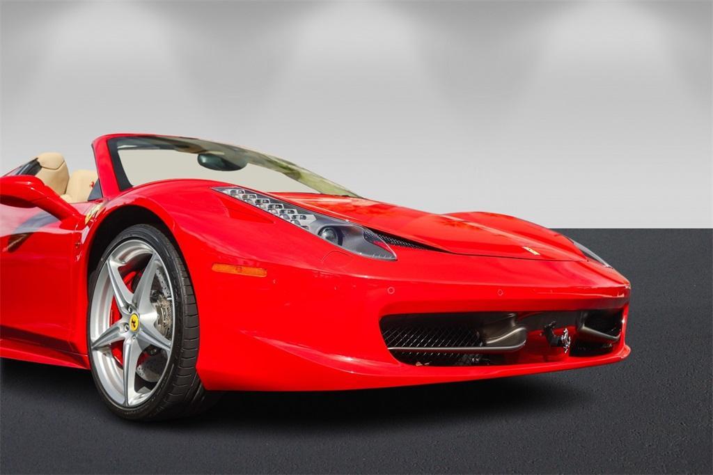 used 2013 Ferrari 458 Spider car, priced at $339,000