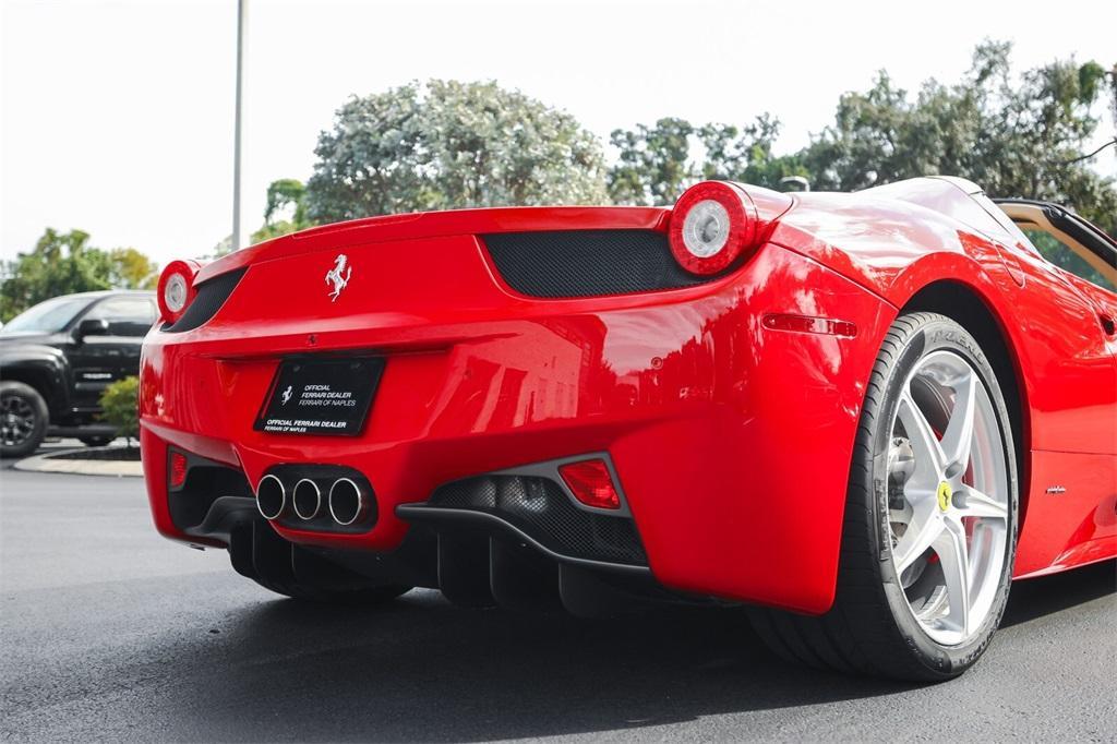 used 2013 Ferrari 458 Spider car, priced at $339,000