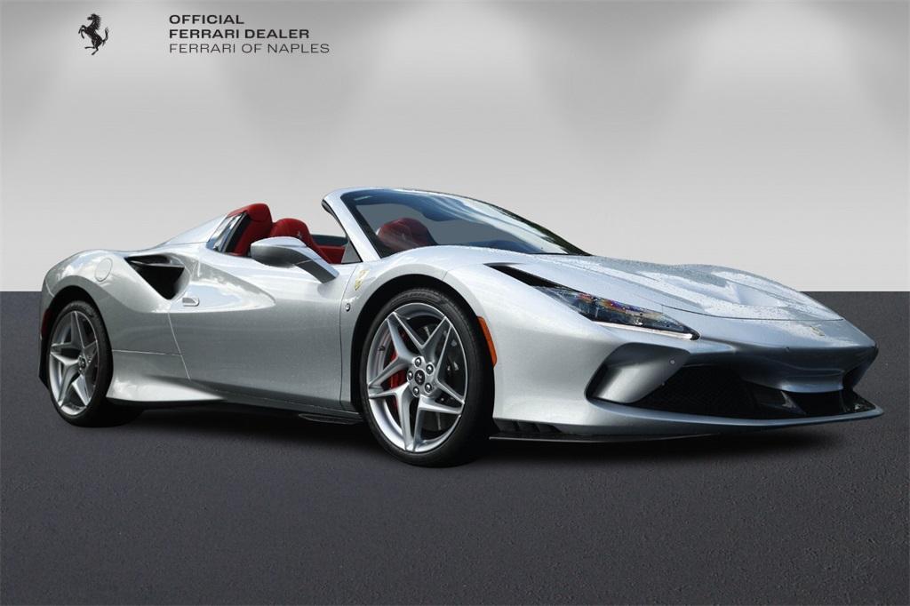 used 2021 Ferrari F8 Spider car, priced at $435,991