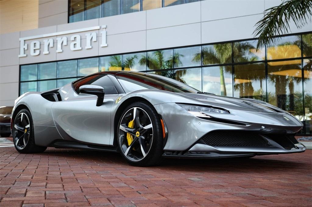 used 2021 Ferrari SF90 Stradale car, priced at $446,900