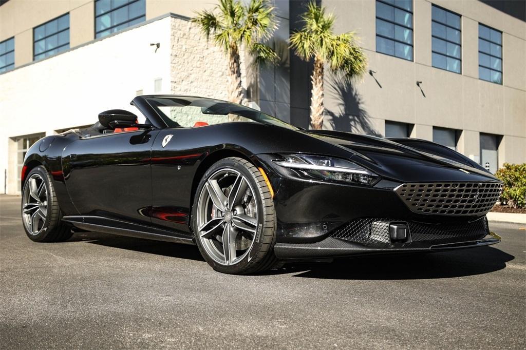 used 2024 Ferrari Roma Spider car, priced at $409,991