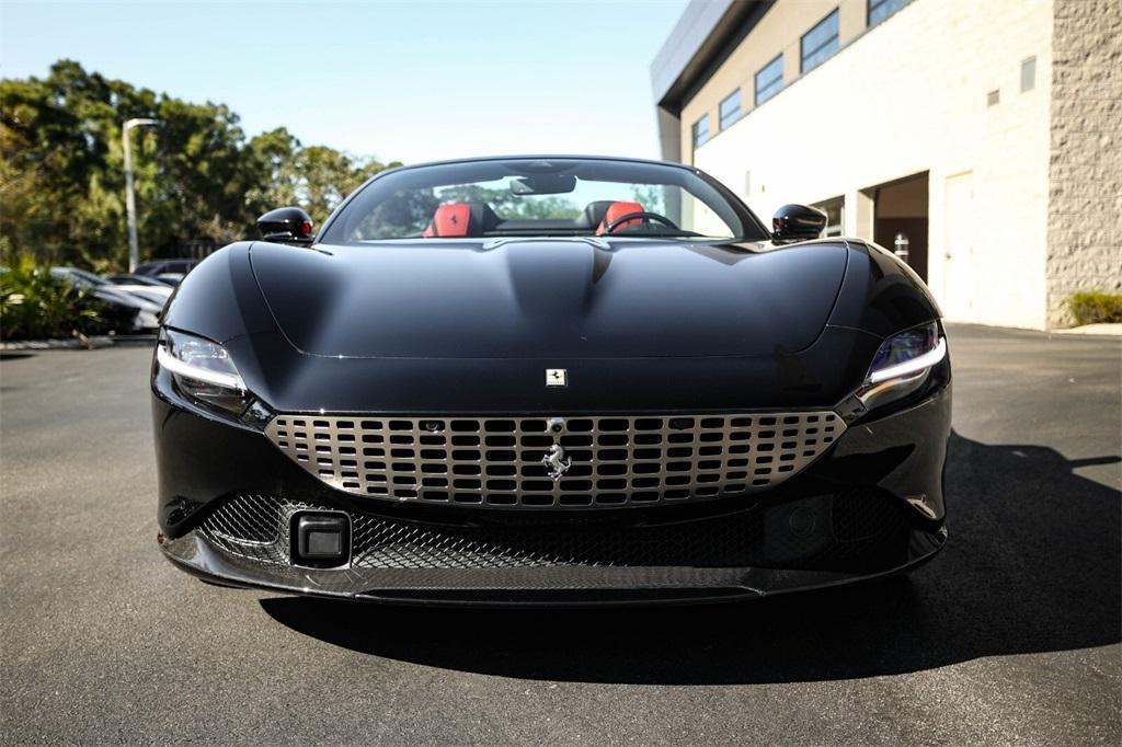 used 2024 Ferrari Roma Spider car, priced at $409,991
