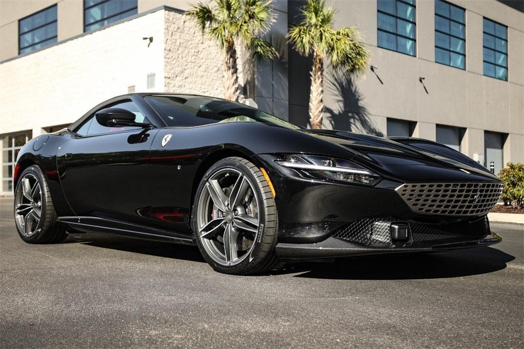 used 2024 Ferrari Roma Spider car, priced at $409,991