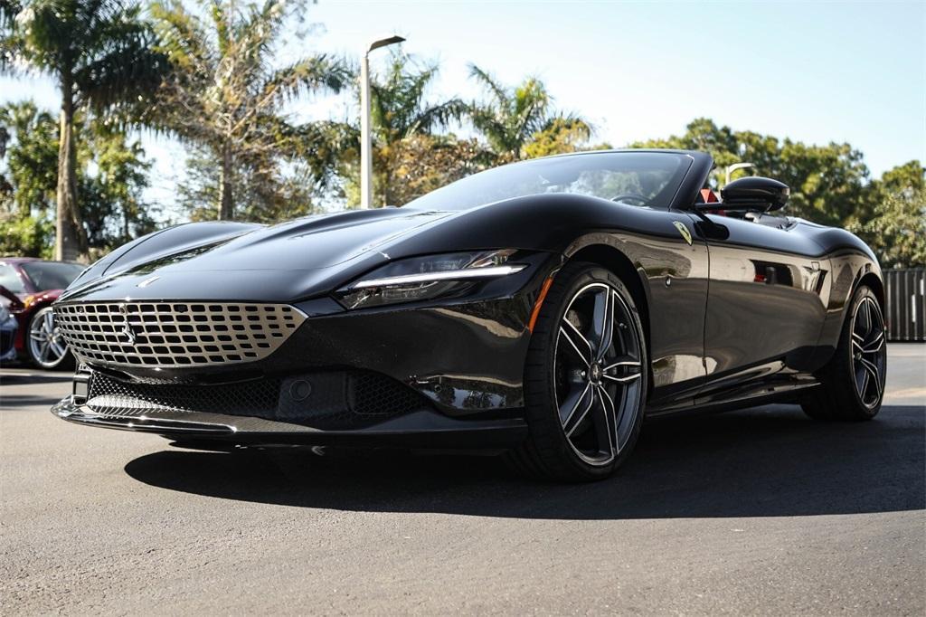 used 2024 Ferrari Roma Spider car, priced at $409,991