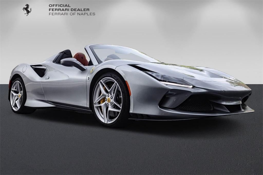 used 2021 Ferrari F8 Spider car, priced at $411,500