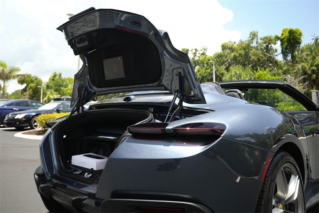 used 2024 Ferrari Roma Spider car, priced at $355,991