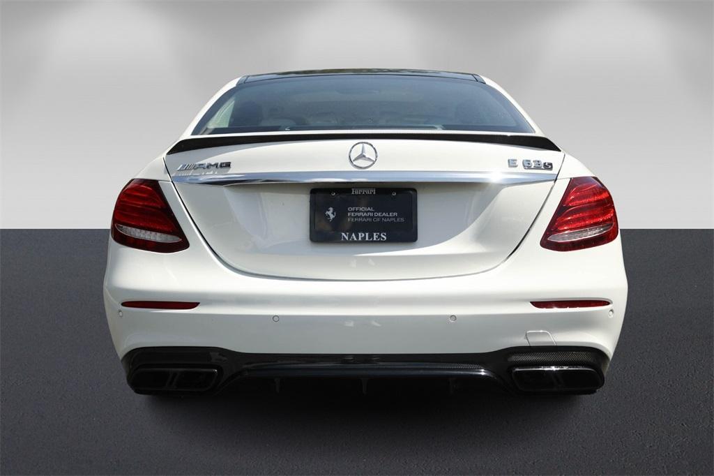 used 2019 Mercedes-Benz AMG E 63 car, priced at $64,991