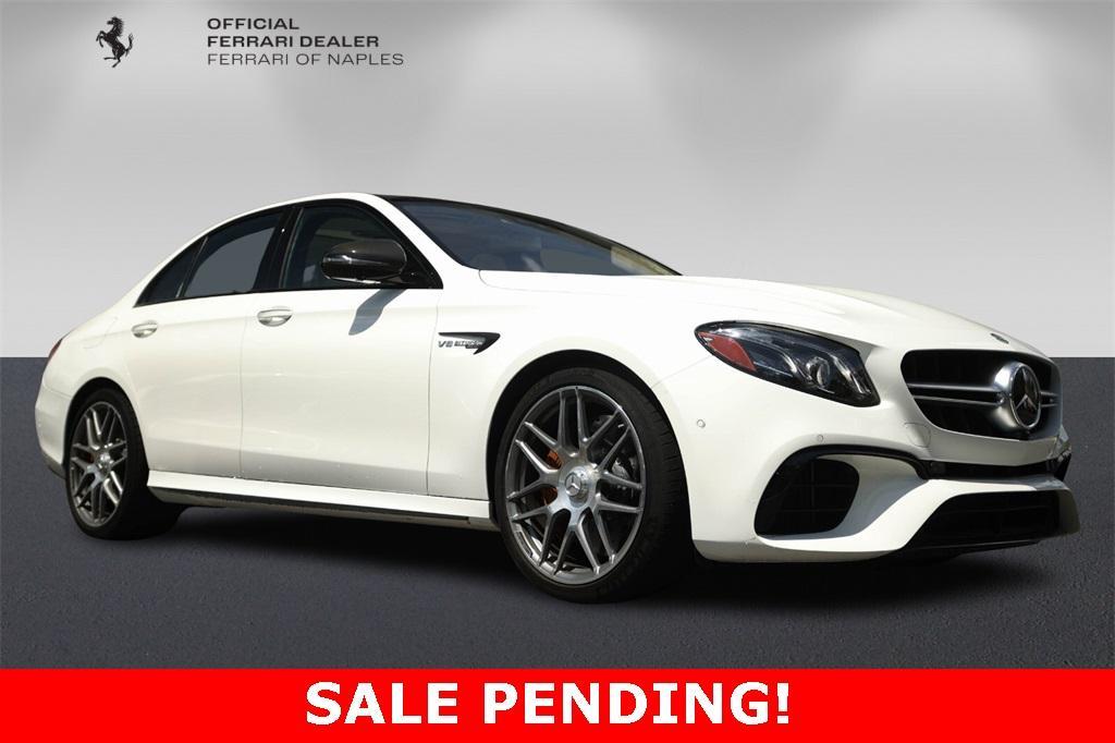 used 2019 Mercedes-Benz AMG E 63 car, priced at $64,991