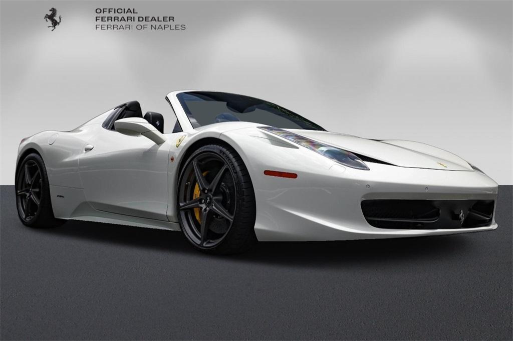 used 2015 Ferrari 458 Spider car, priced at $294,991