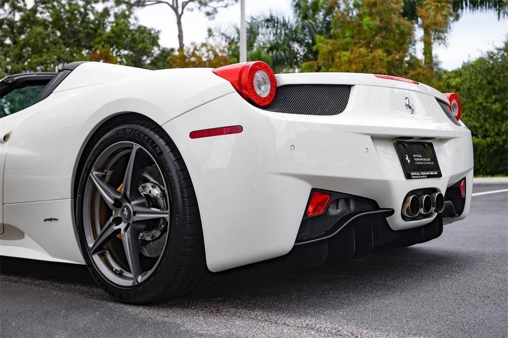 used 2015 Ferrari 458 Spider car, priced at $294,991