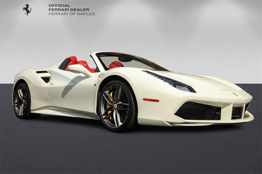 used 2018 Ferrari 488 Spider car, priced at $279,991