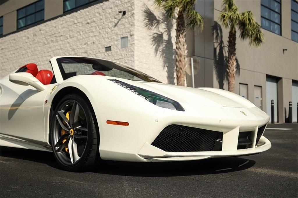 used 2018 Ferrari 488 Spider car, priced at $279,991