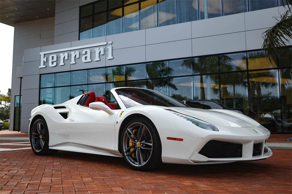 used 2018 Ferrari 488 Spider car, priced at $279,991