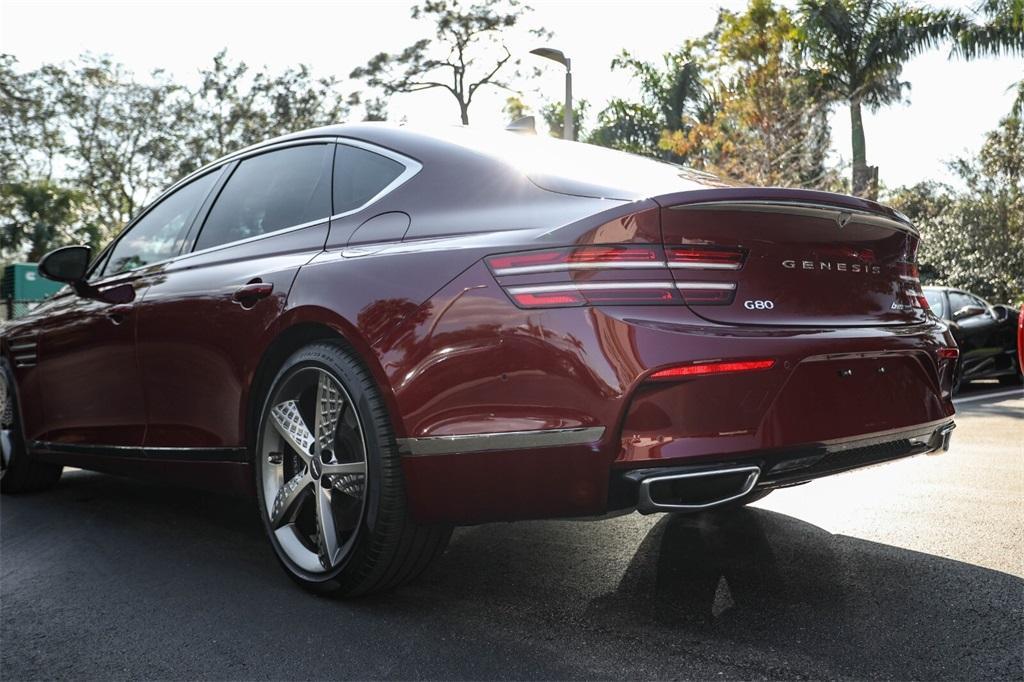 used 2023 Genesis G80 car, priced at $49,991