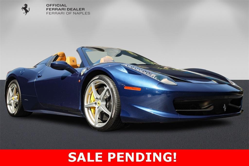 used 2013 Ferrari 458 Spider car, priced at $299,991