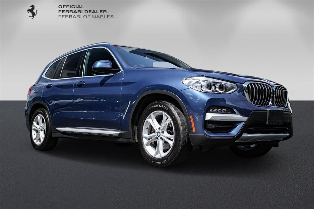 used 2021 BMW X3 car, priced at $33,720