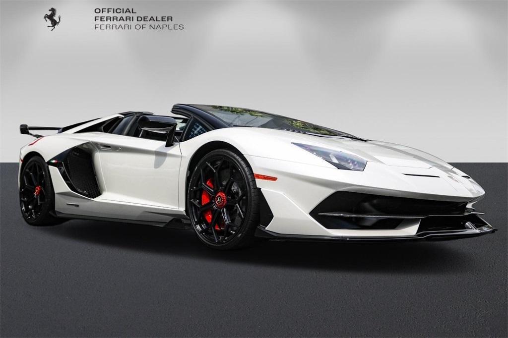 used 2020 Lamborghini Aventador SVJ car, priced at $895,000