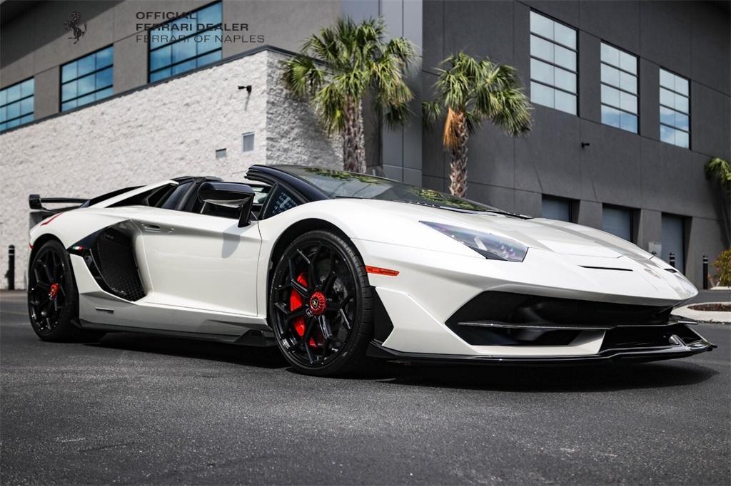 used 2020 Lamborghini Aventador SVJ car, priced at $895,000