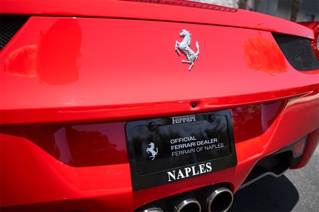 used 2010 Ferrari 458 Italia car, priced at $239,900