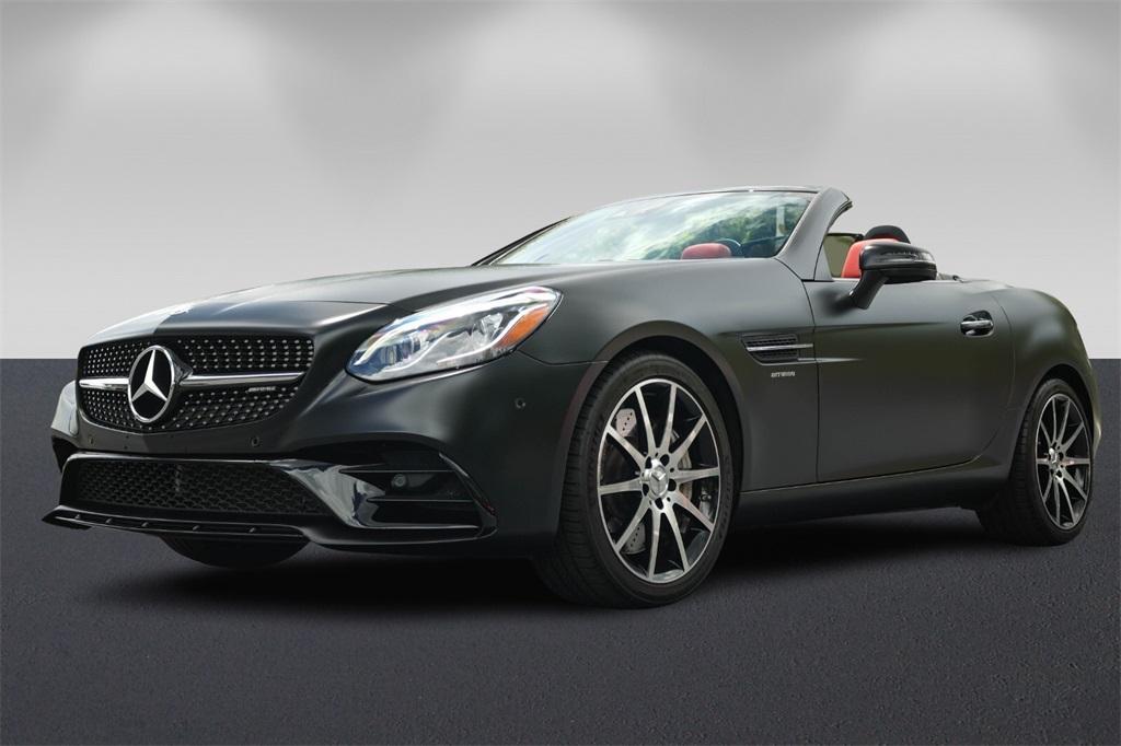 used 2019 Mercedes-Benz AMG SLC 43 car, priced at $49,991