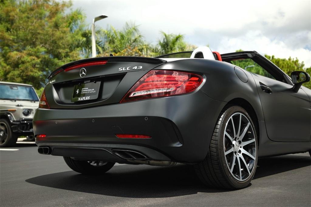 used 2019 Mercedes-Benz AMG SLC 43 car, priced at $49,991