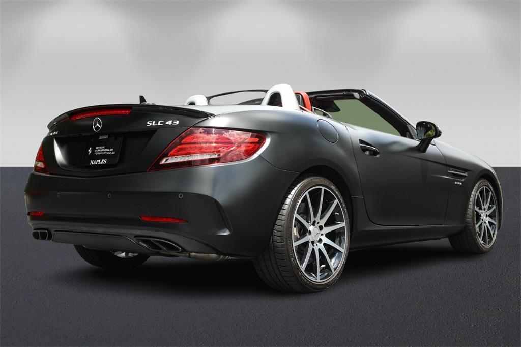 used 2019 Mercedes-Benz AMG SLC 43 car, priced at $49,991