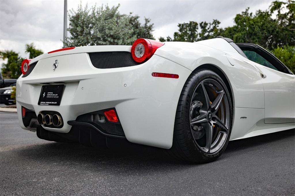 used 2015 Ferrari 458 Spider car, priced at $294,991