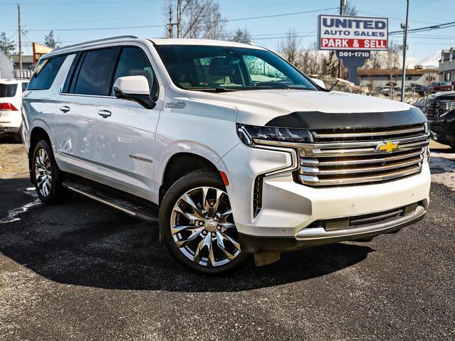 used 2021 Chevrolet Suburban car, priced at $73,995