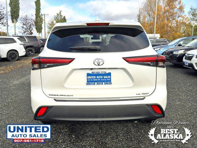 used 2020 Toyota Highlander car, priced at $28,995