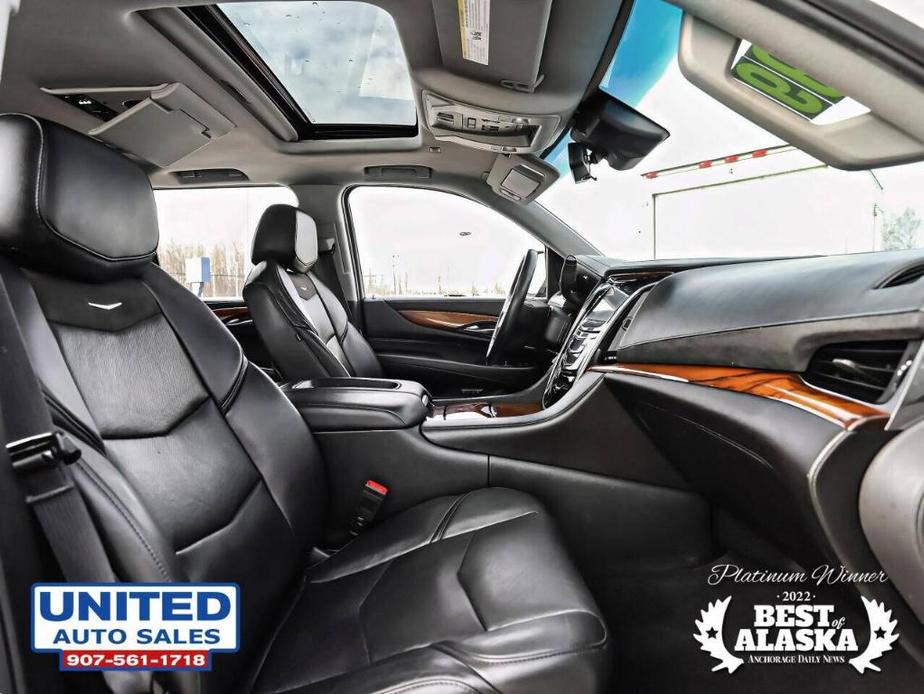 used 2017 Cadillac Escalade ESV car, priced at $38,995