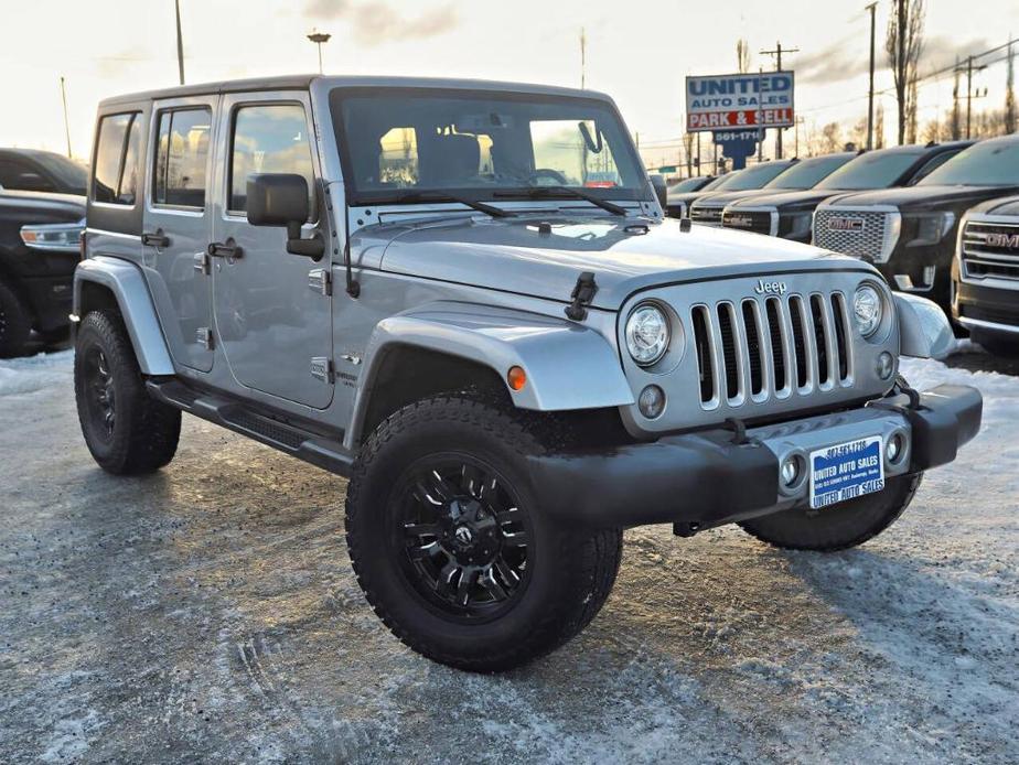 used 2017 Jeep Wrangler Unlimited car, priced at $23,995